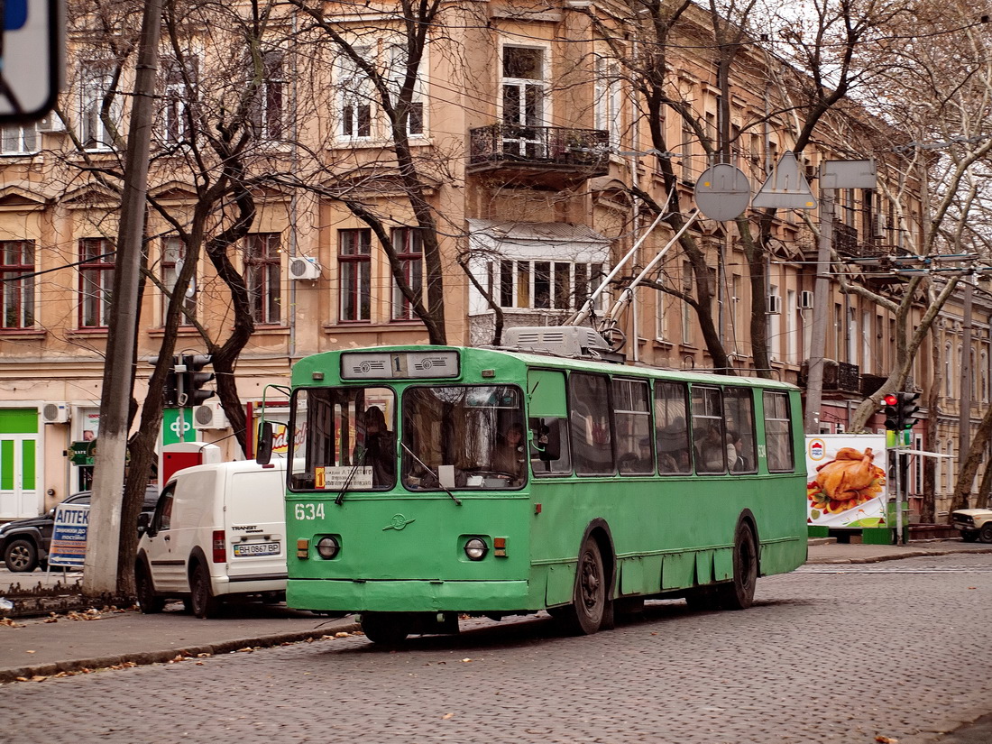 Одесса, ЗиУ-682В-012 [В0А] № 634
