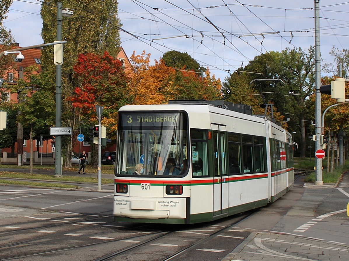Аугсбург, Adtranz GT6M № 601