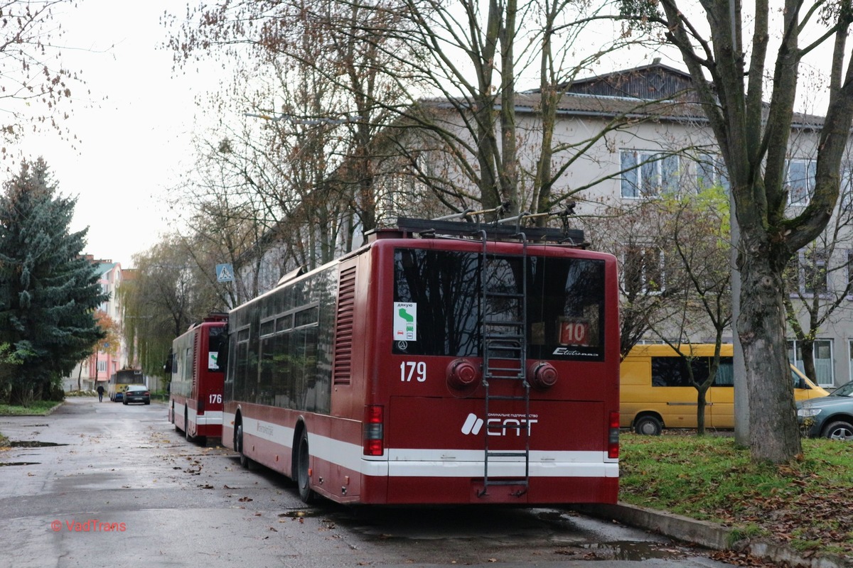 Ивано-Франковск, ЛАЗ E183D1 № 179