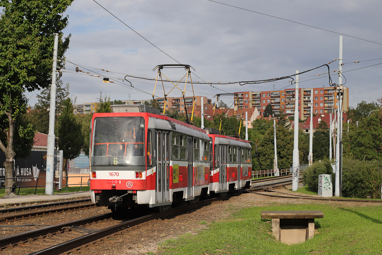 Брно, Tatra T3RF № 1670