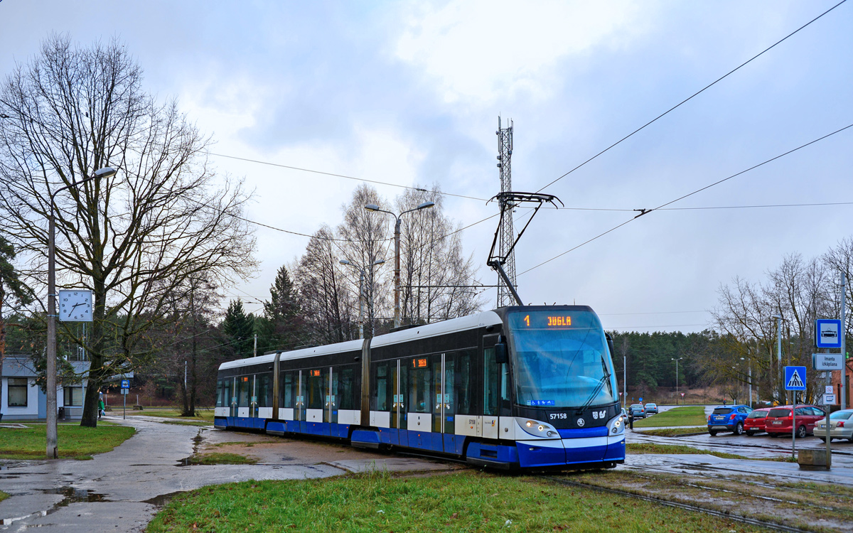 Рига, Škoda 15T ForCity Alfa Riga № 57158