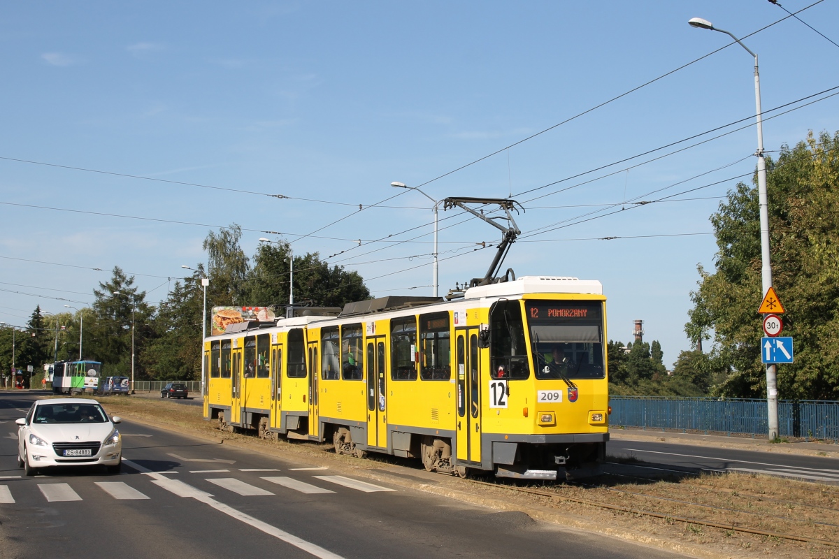Щецин, Tatra T6A2M № 209
