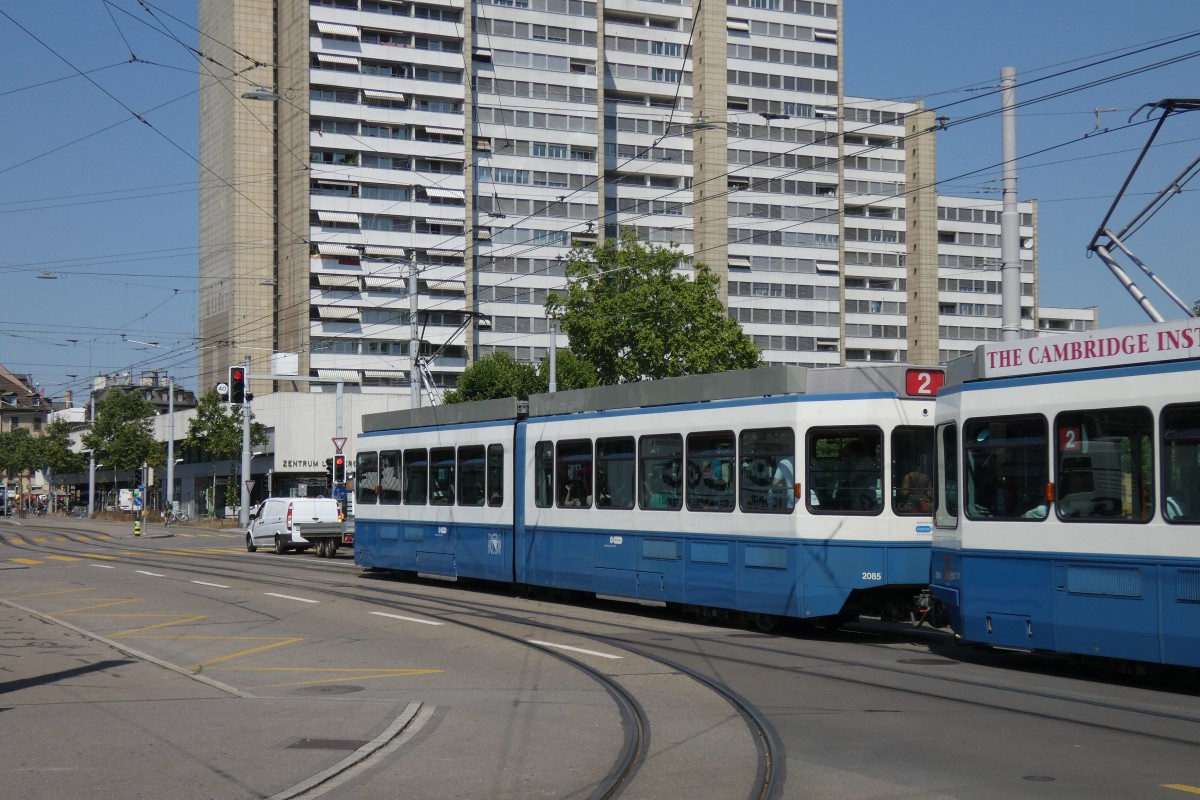 Цюрих, SWP/SIG/BBC Be 4/6 "Tram 2000" № 2065