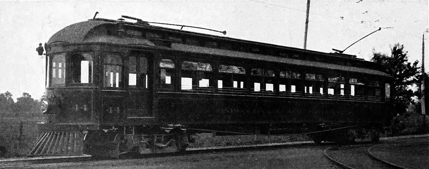 Индианаполис, Интерурбан Laconia моторный № 44
