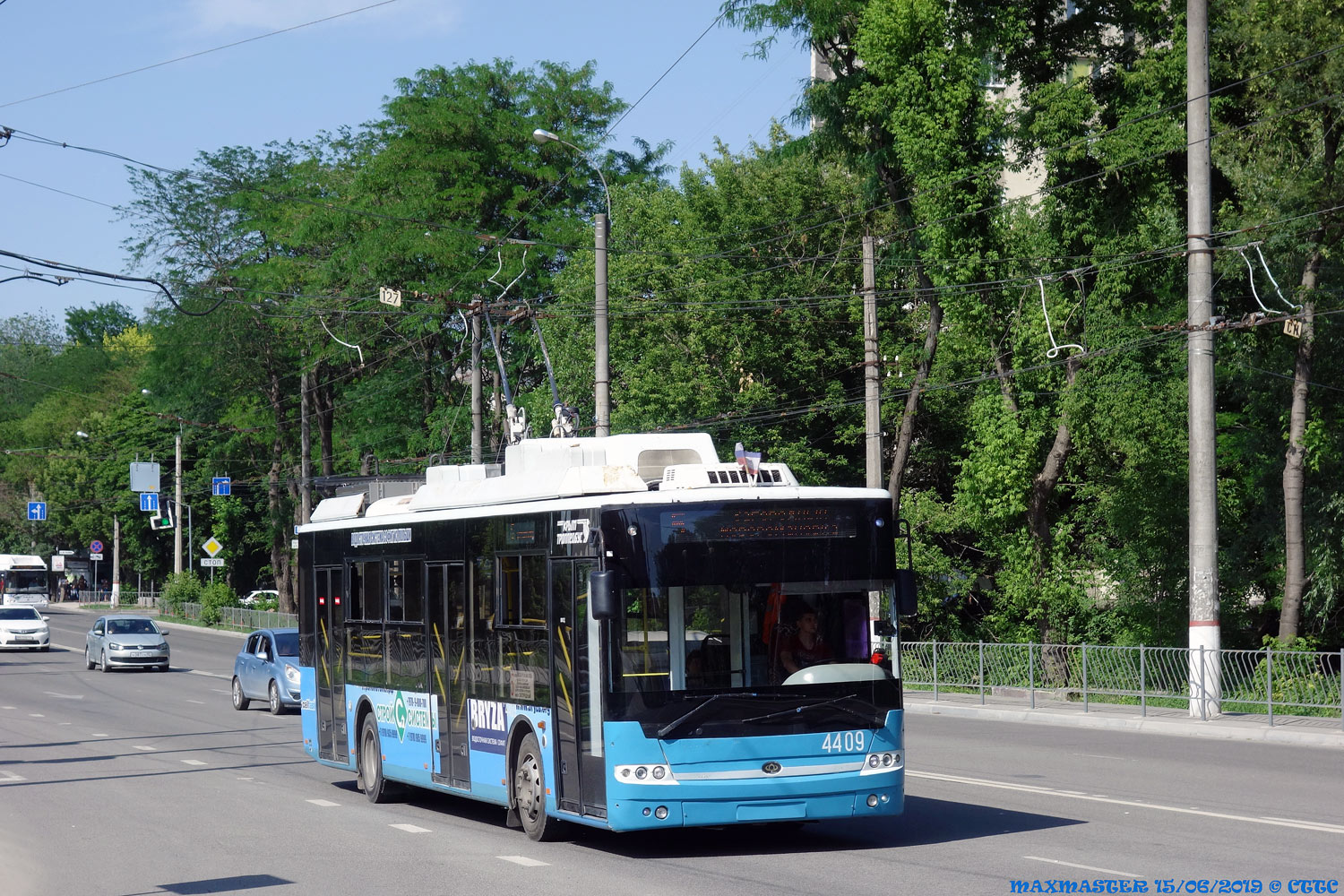 Крымский троллейбус, Богдан Т70115 № 4409