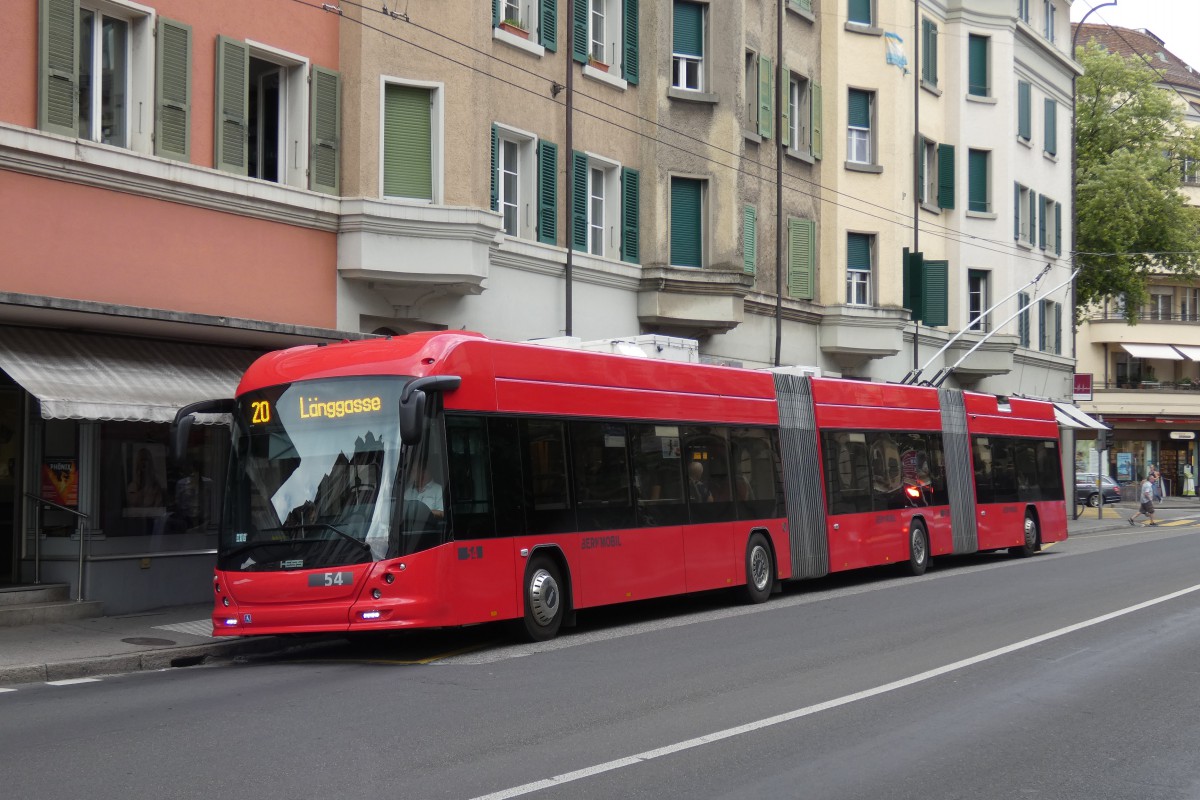 Берн, Hess lighTram (BGGT-N2D) № 54