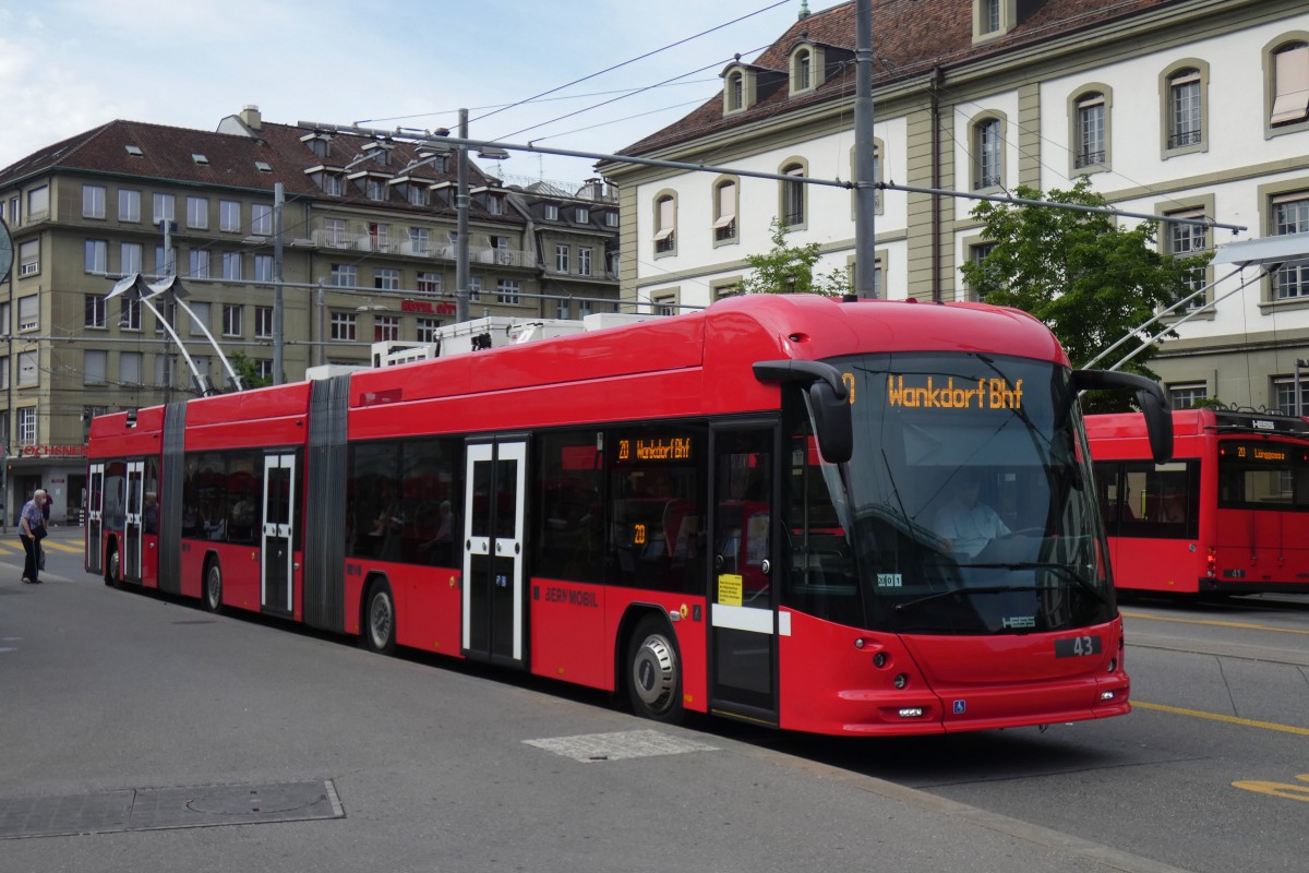 Берн, Hess lighTram (BGGT-N2D) № 43