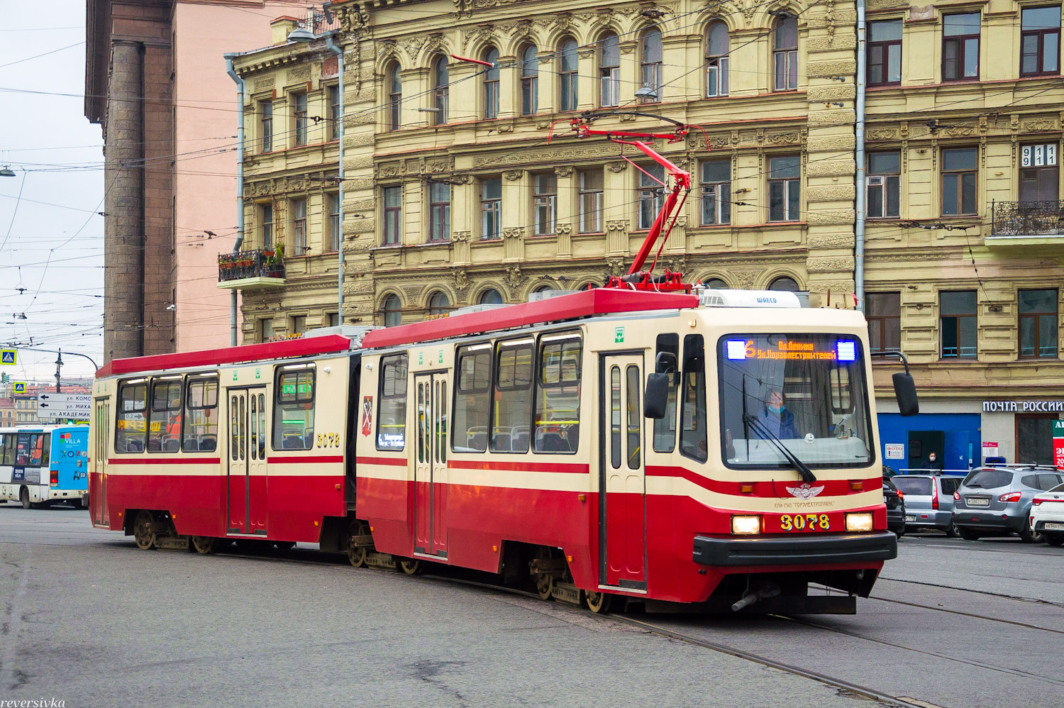 Санкт-Петербург, ЛВС-86М2 № 3078