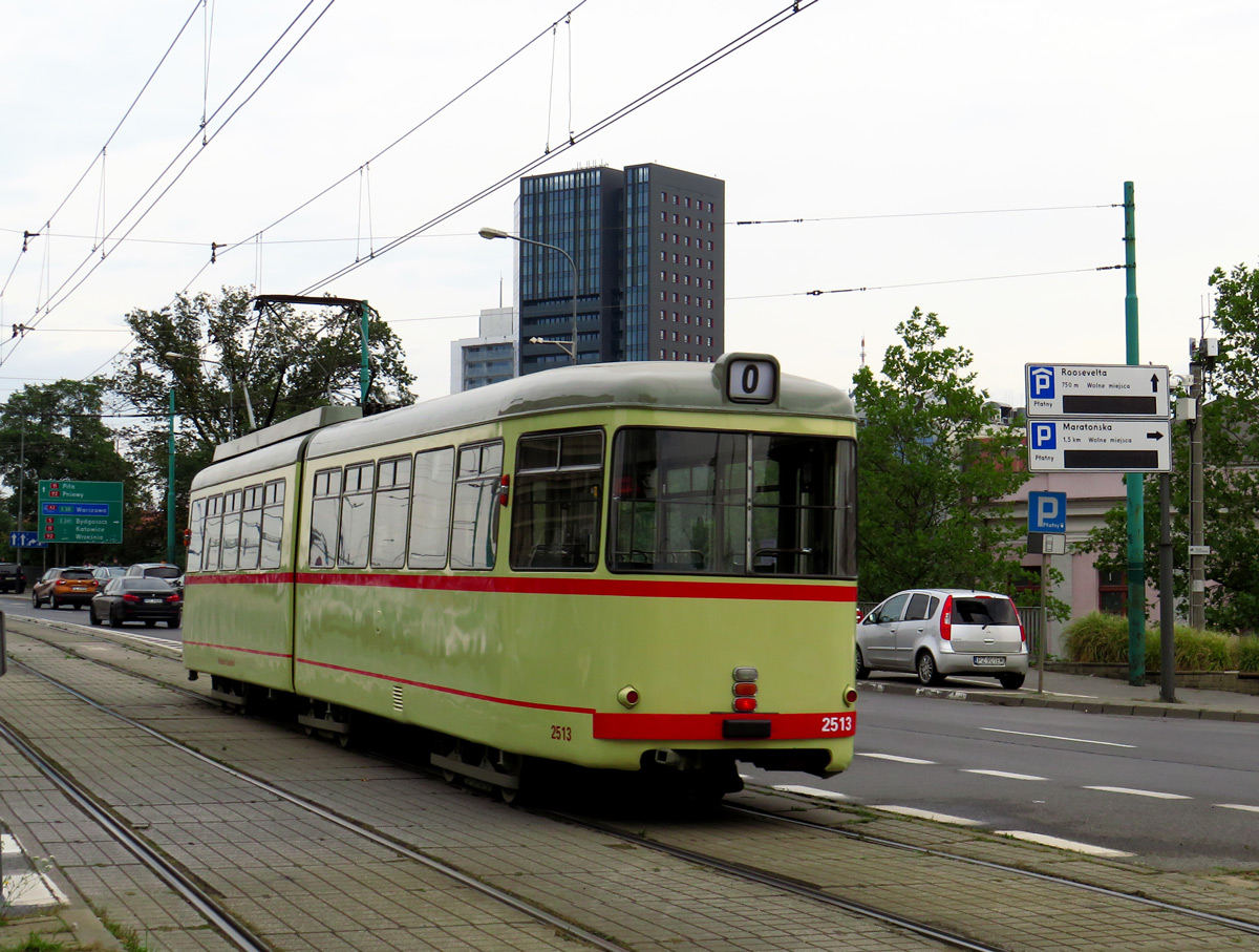Познань, Duewag GT6 № 2513