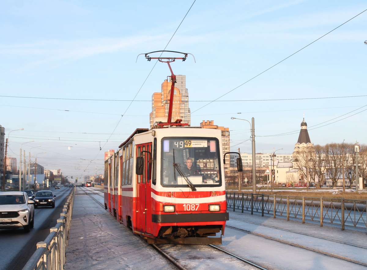 Санкт-Петербург, ЛВС-86К № 1087 Санкт-Петербург, ЛВС-86К № 1087