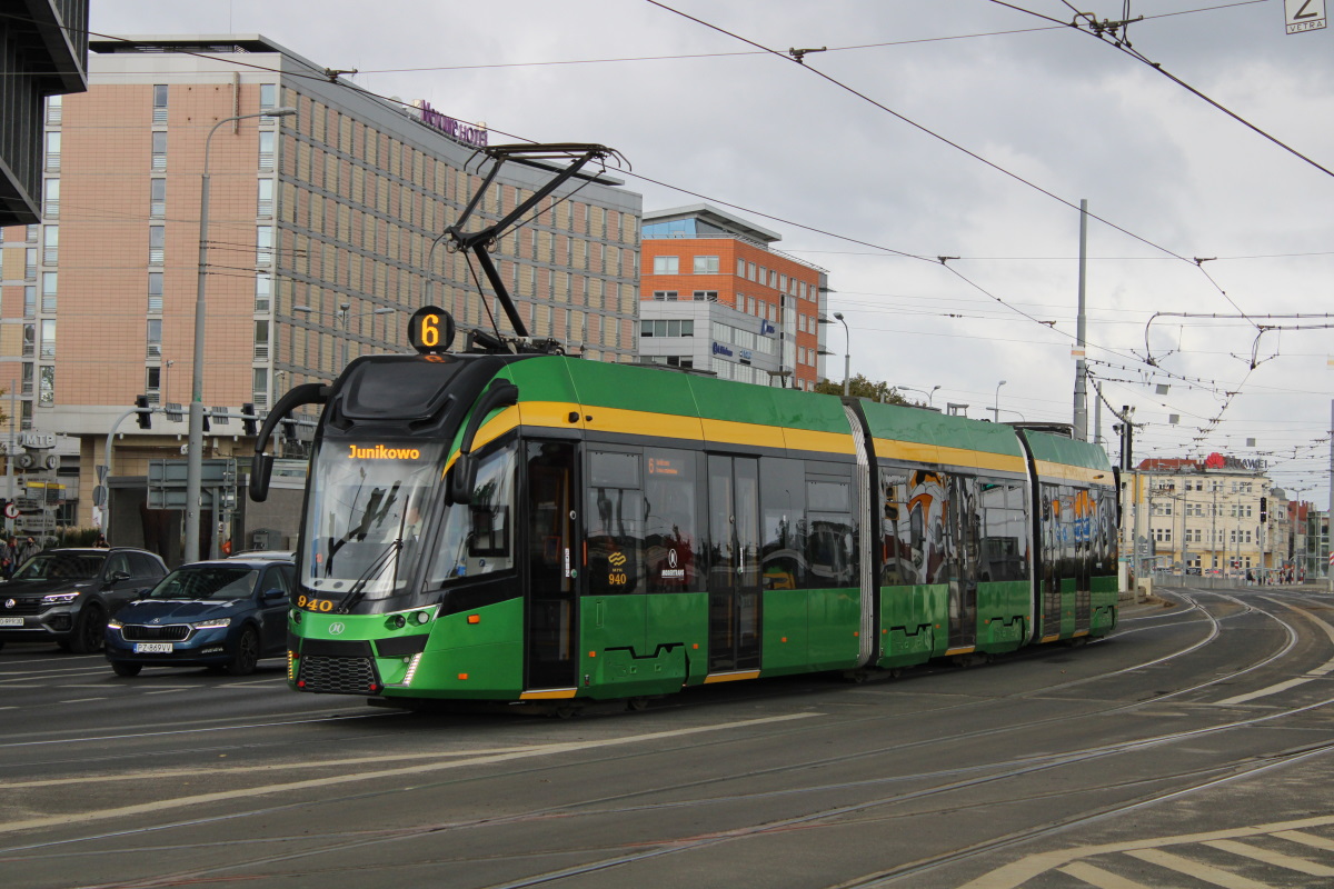 Poznań, Modertrans Moderus Gamma LF 03 AC BD № 940