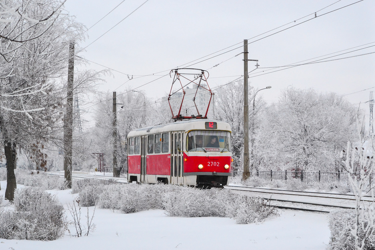 Волгоград, Tatra T3SU № 2702