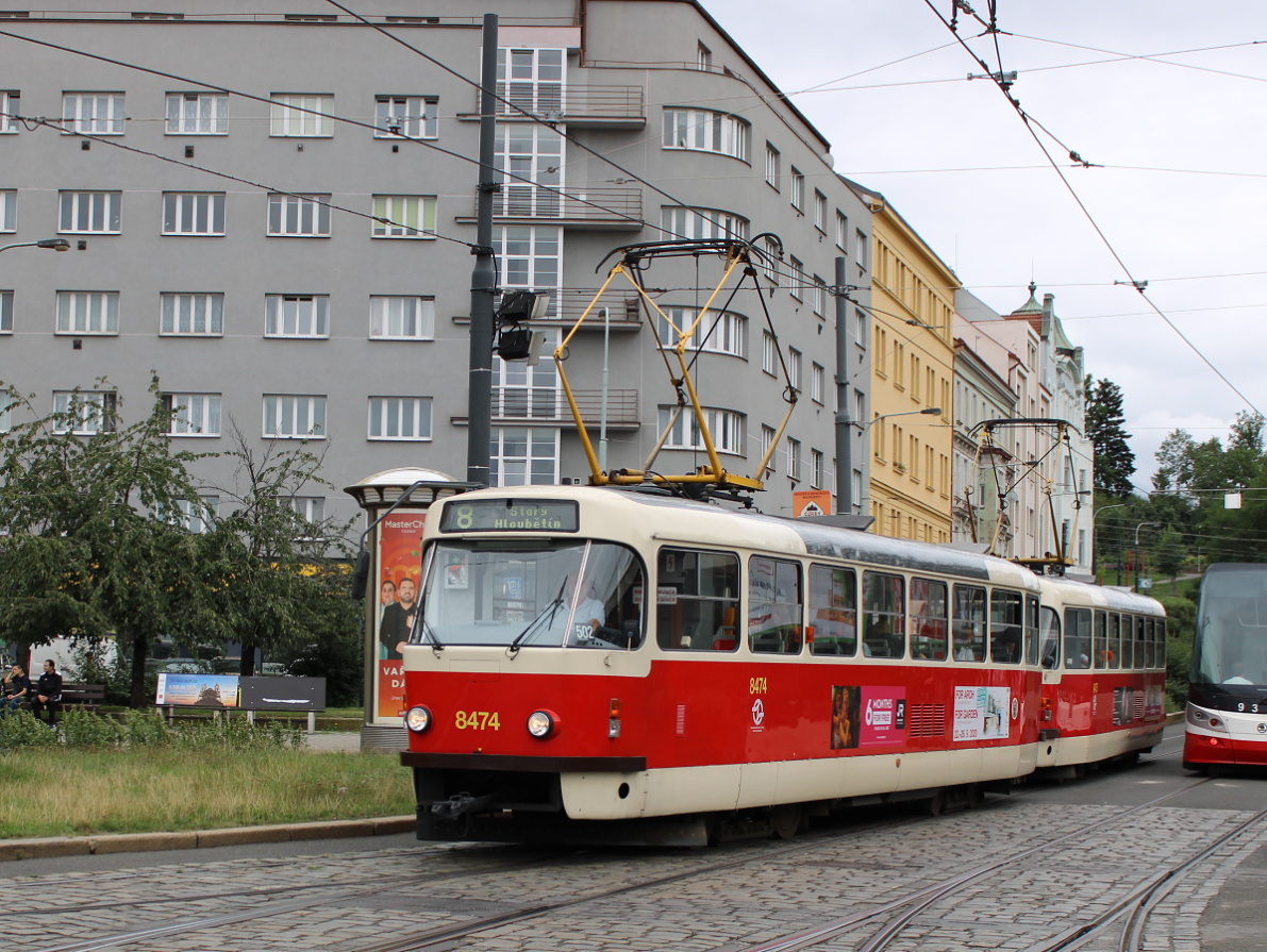 Прага, Tatra T3R.P № 8474 Прага, Tatra T3R.P № 8474