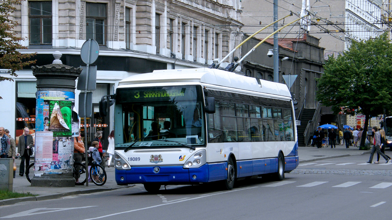 Рига, Škoda 24Tr Irisbus Citelis № 18089