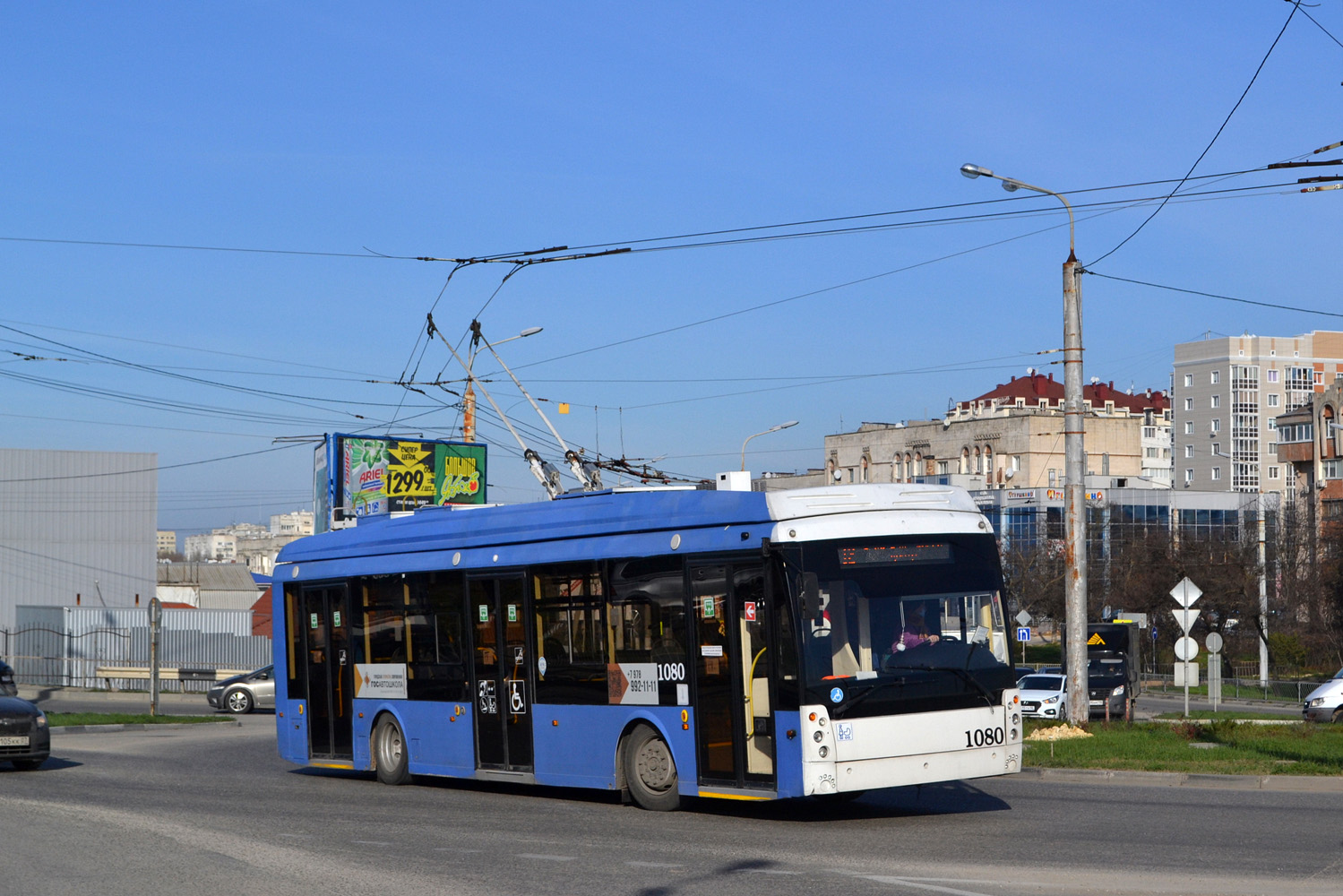 Sevastopol, Trolza-5265.02 “Megapolis” č. 1080