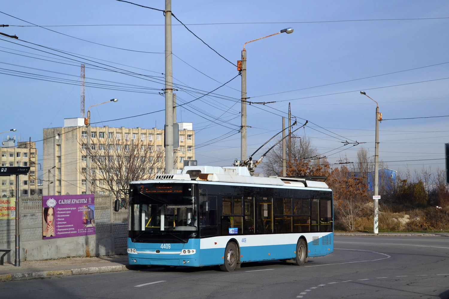 Крымский троллейбус, Богдан Т70115 № 4409