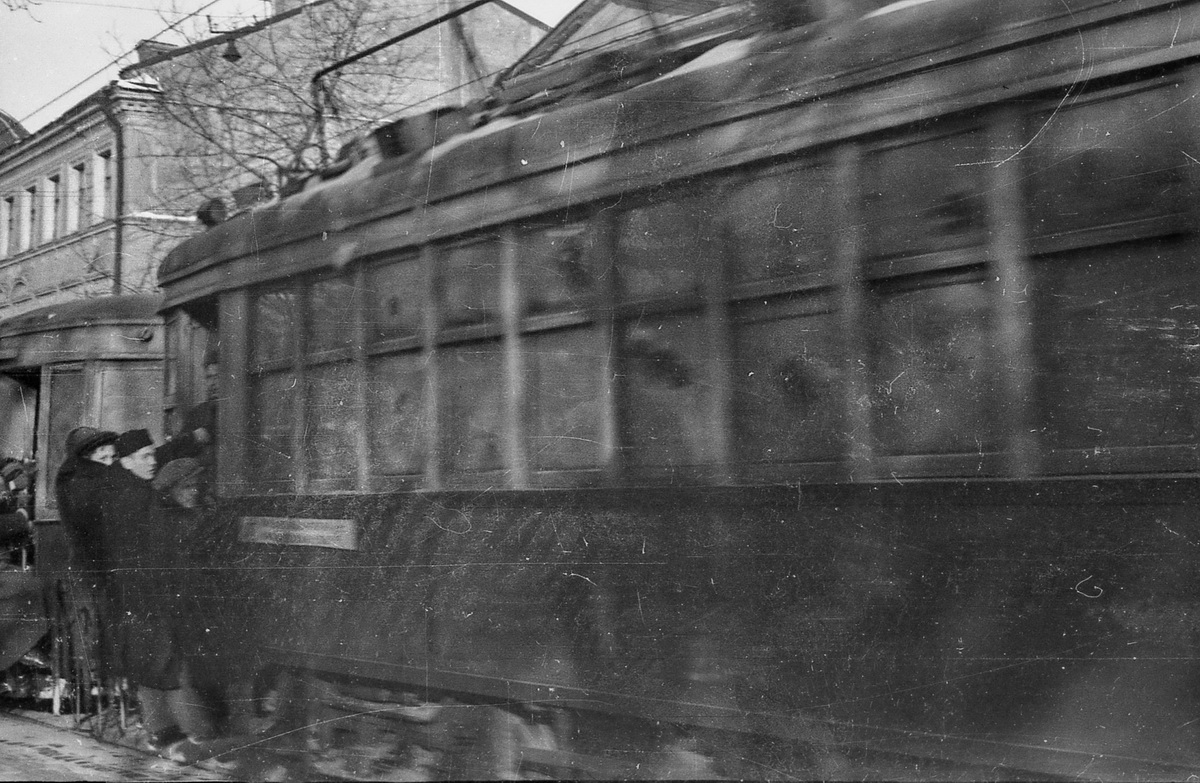 Moskwa — Historical photos — Tramway and Trolleybus (1946-1991)