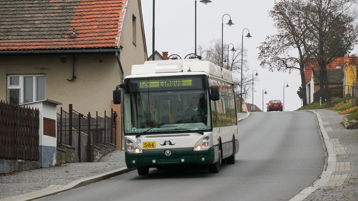 Пльзень, Škoda 24Tr Irisbus Citelis № 504; Пльзень — Троллейбусная линия без контактной сети на Летков