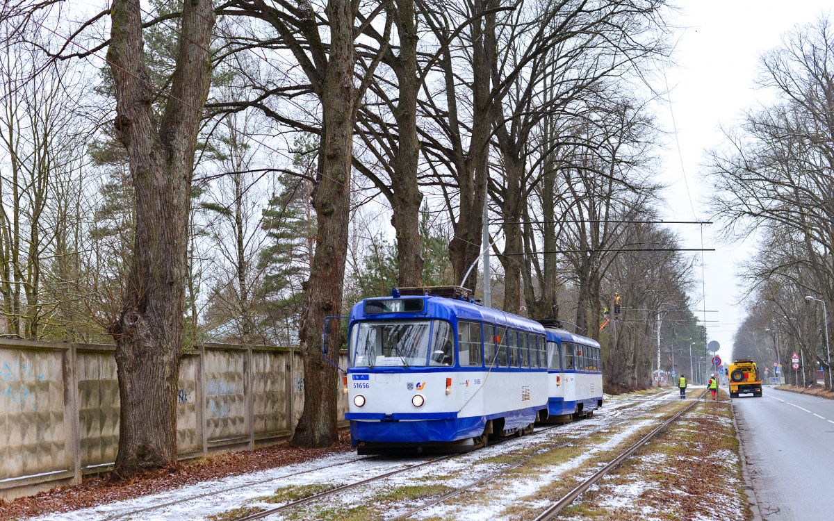 Рига, Tatra T3A № 51656; Рига, Tatra T3A № 51667