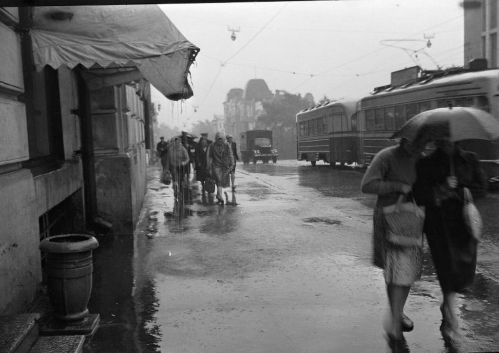 Владивосток — Исторические фотографии — трамвай (1946-1970)