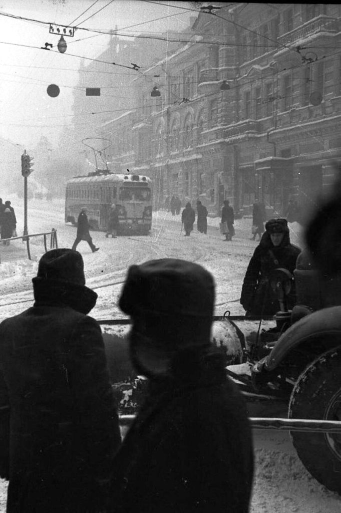Владивосток — Исторические фотографии — трамвай (1946-1970)
