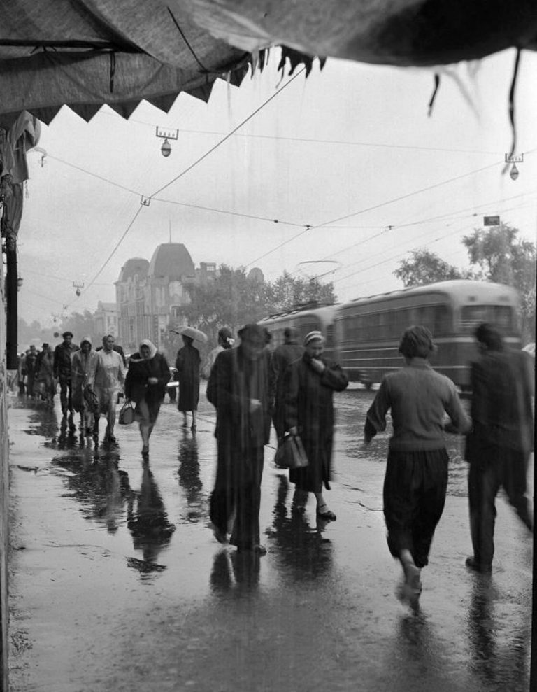 Владивосток — Исторические фотографии — трамвай (1946-1970)