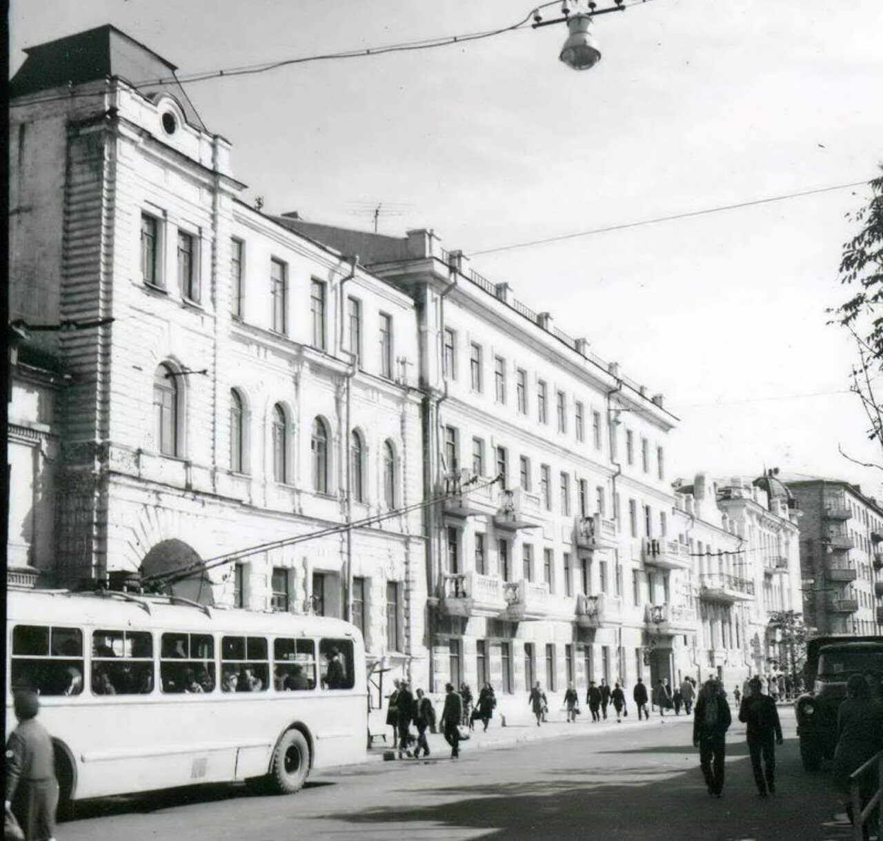 Владивосток — Исторические фотографии — троллейбус