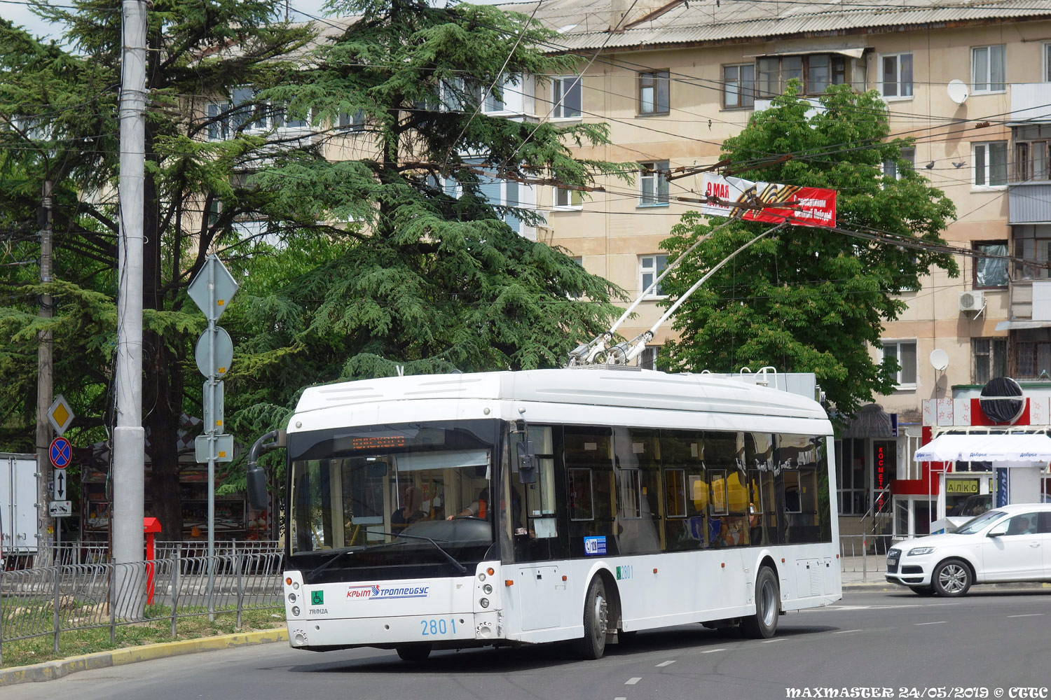 Крымский троллейбус, Тролза-5265.03 «Мегаполис» № 2801