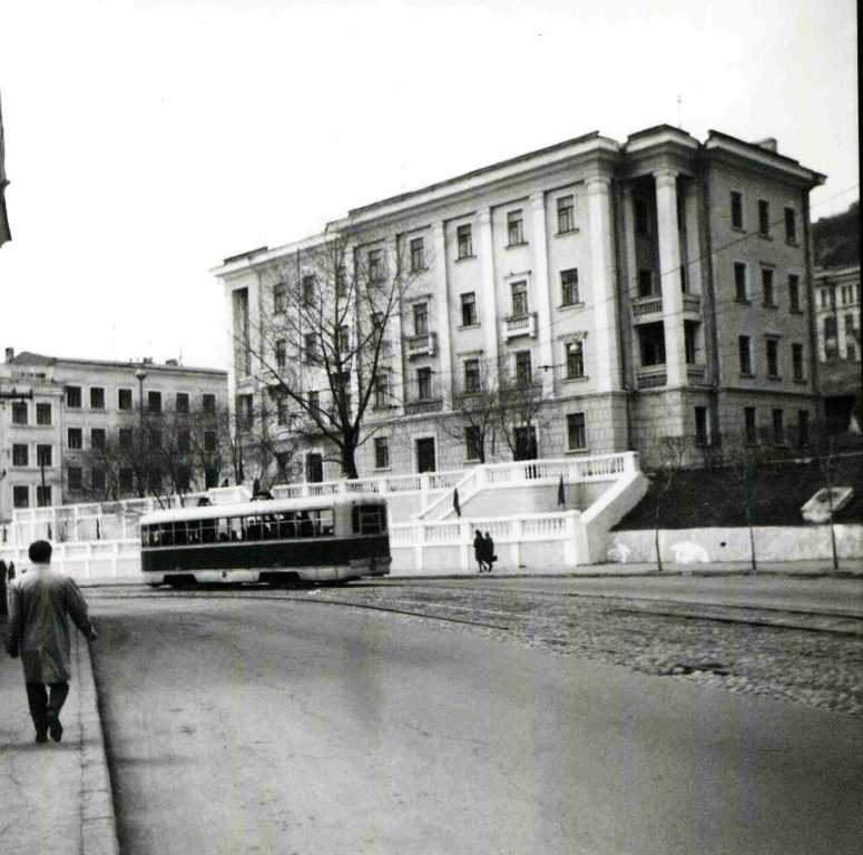 Владивосток — Исторические фотографии — трамвай (1946-1970)