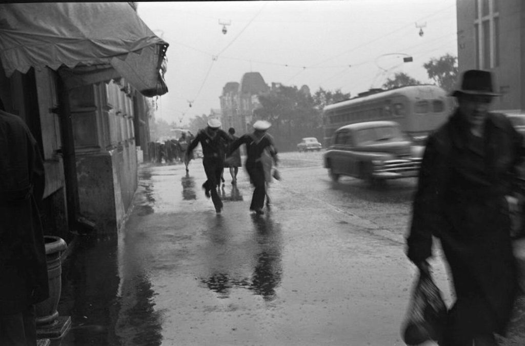 Владивосток — Исторические фотографии — трамвай (1946-1970)