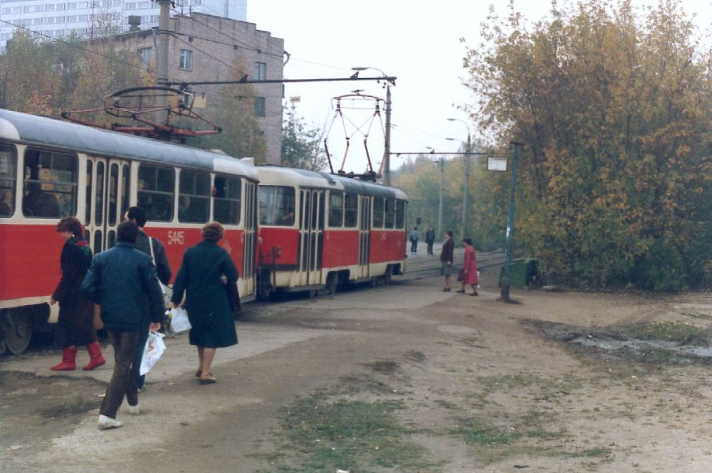 Москва, Tatra T3SU № 5445