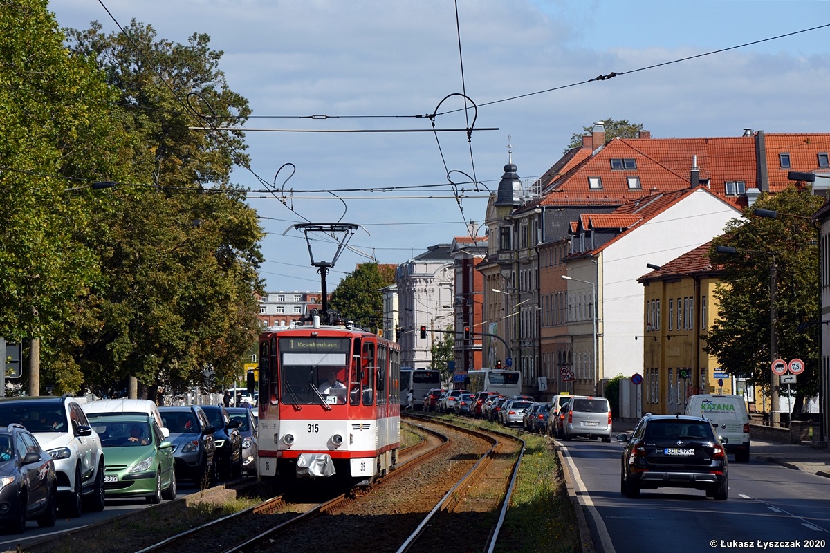 Гота, Tatra KT4DC № 315