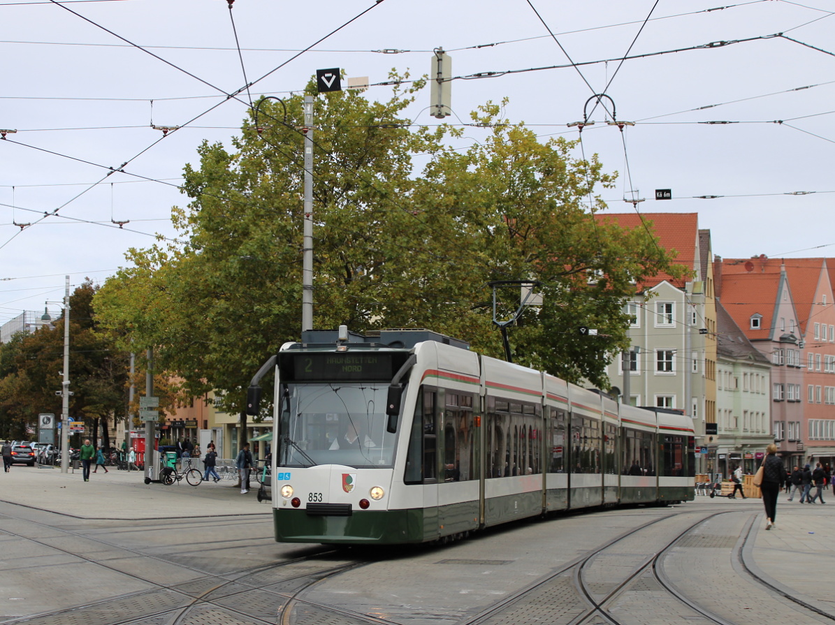 Augsburg, Siemens Combino NF8 Nr. 853