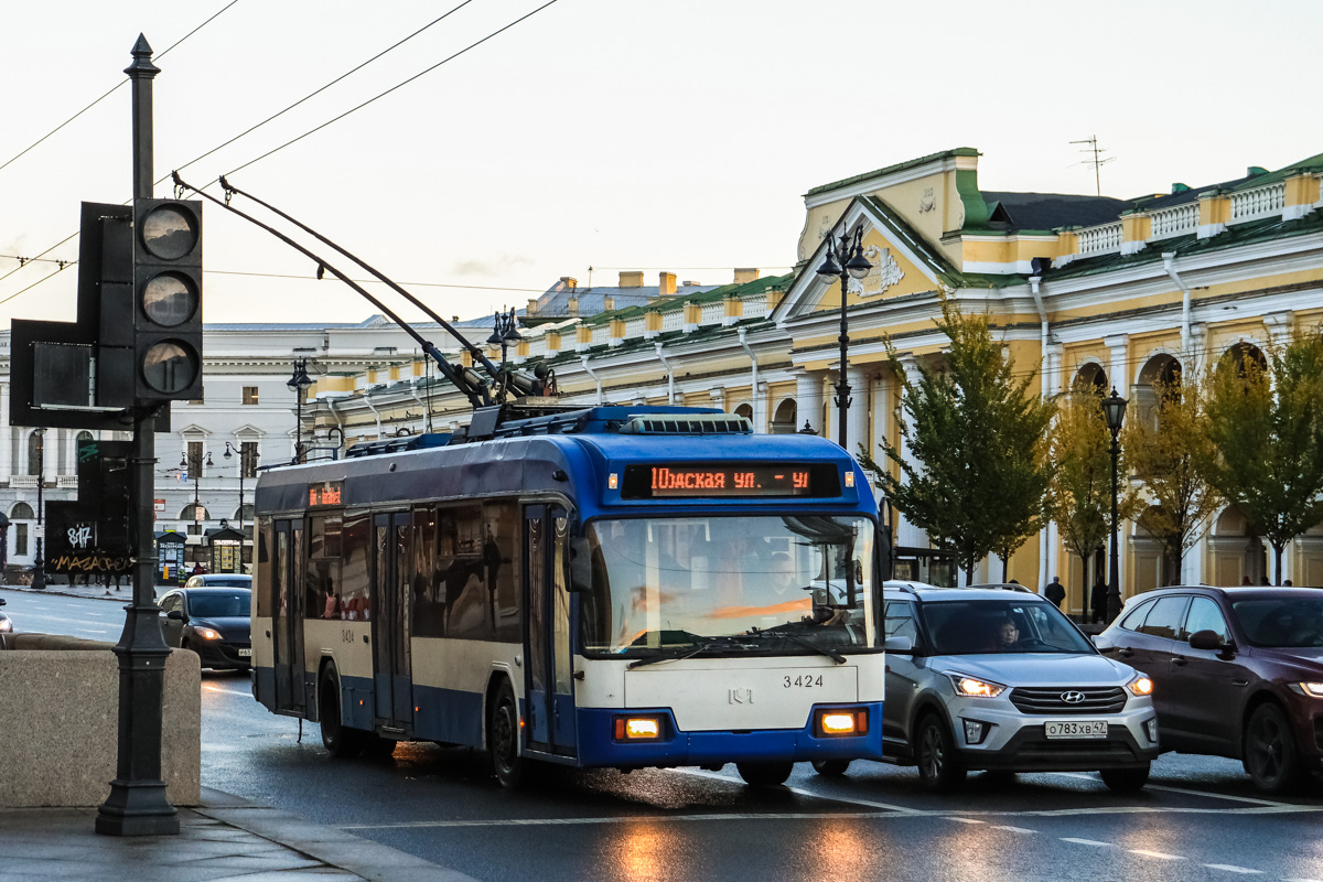 Санкт-Петербург, БКМ 321 № 3424