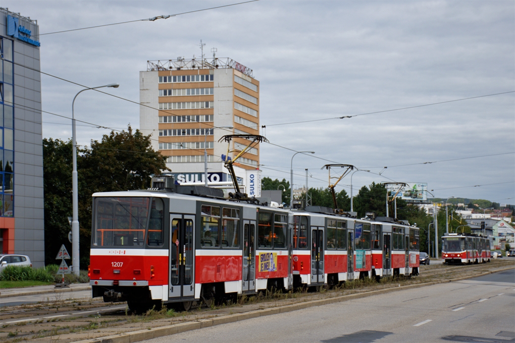 Брно, Tatra T6A5 № 1207