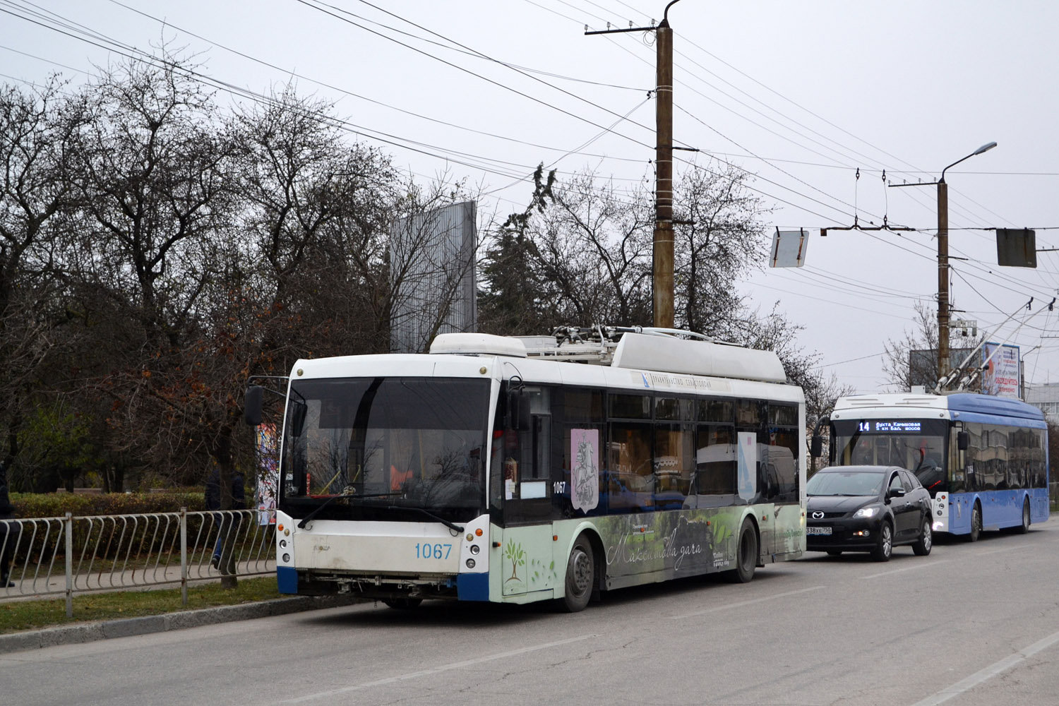 Севастополь, Тролза-5265.00 «Мегаполис» № 1067