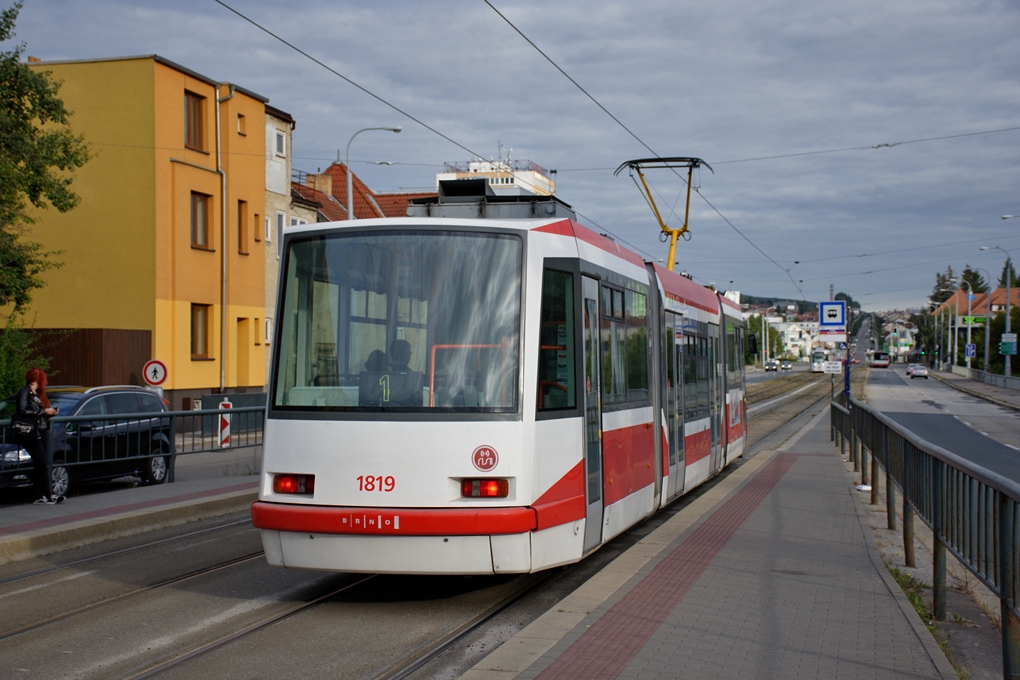 Брно, Škoda 03T6 Anitra № 1819