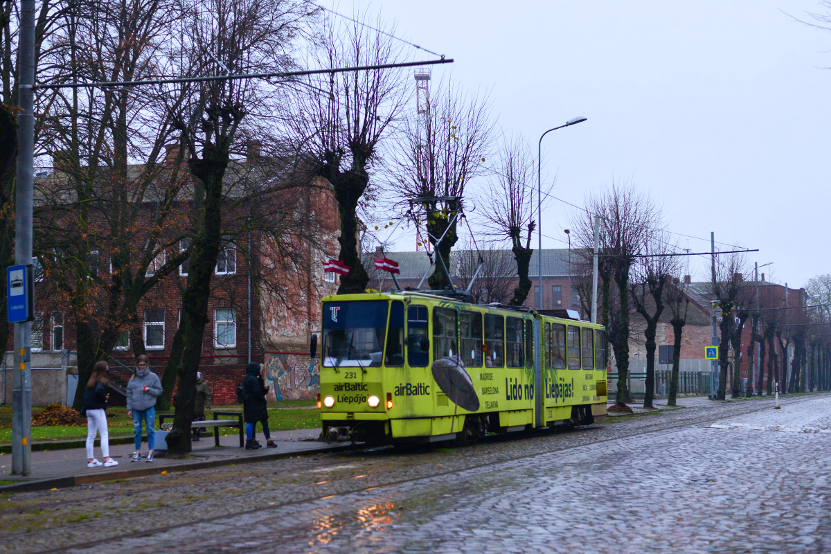 Лиепая, Tatra KT4SU № 231