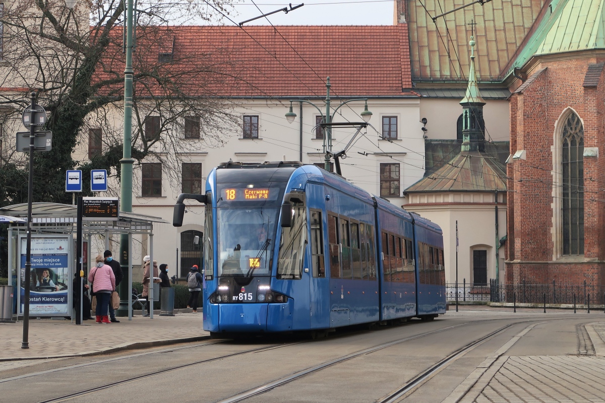 Краков, Bombardier NGT8 № RY815