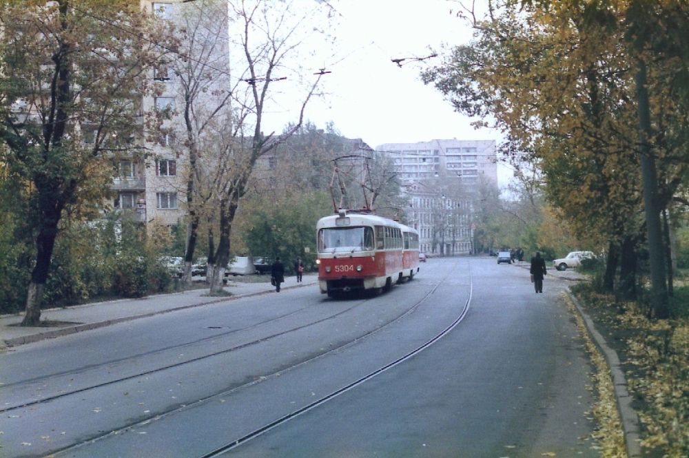 Москва, Tatra T3SU № 5304