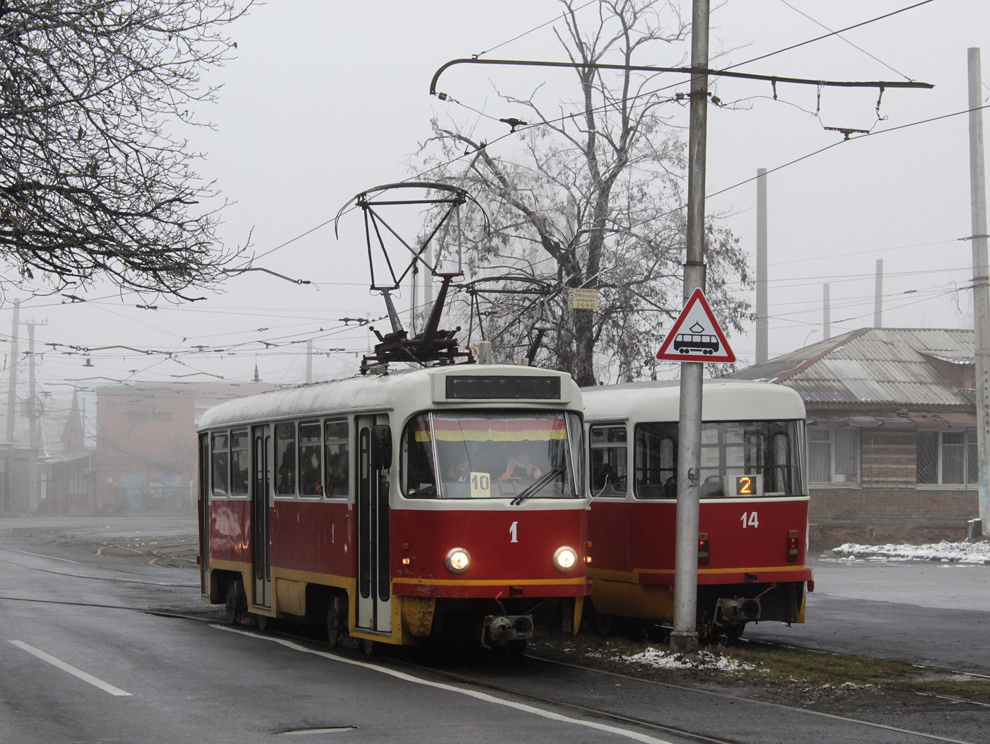 Владикавказ, Tatra T4DM № 1