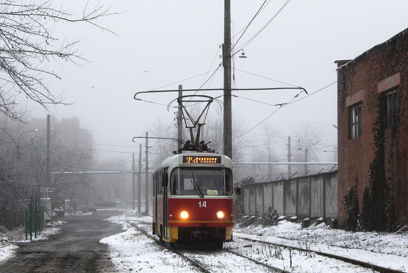 Владикавказ, Tatra T4DM № 14