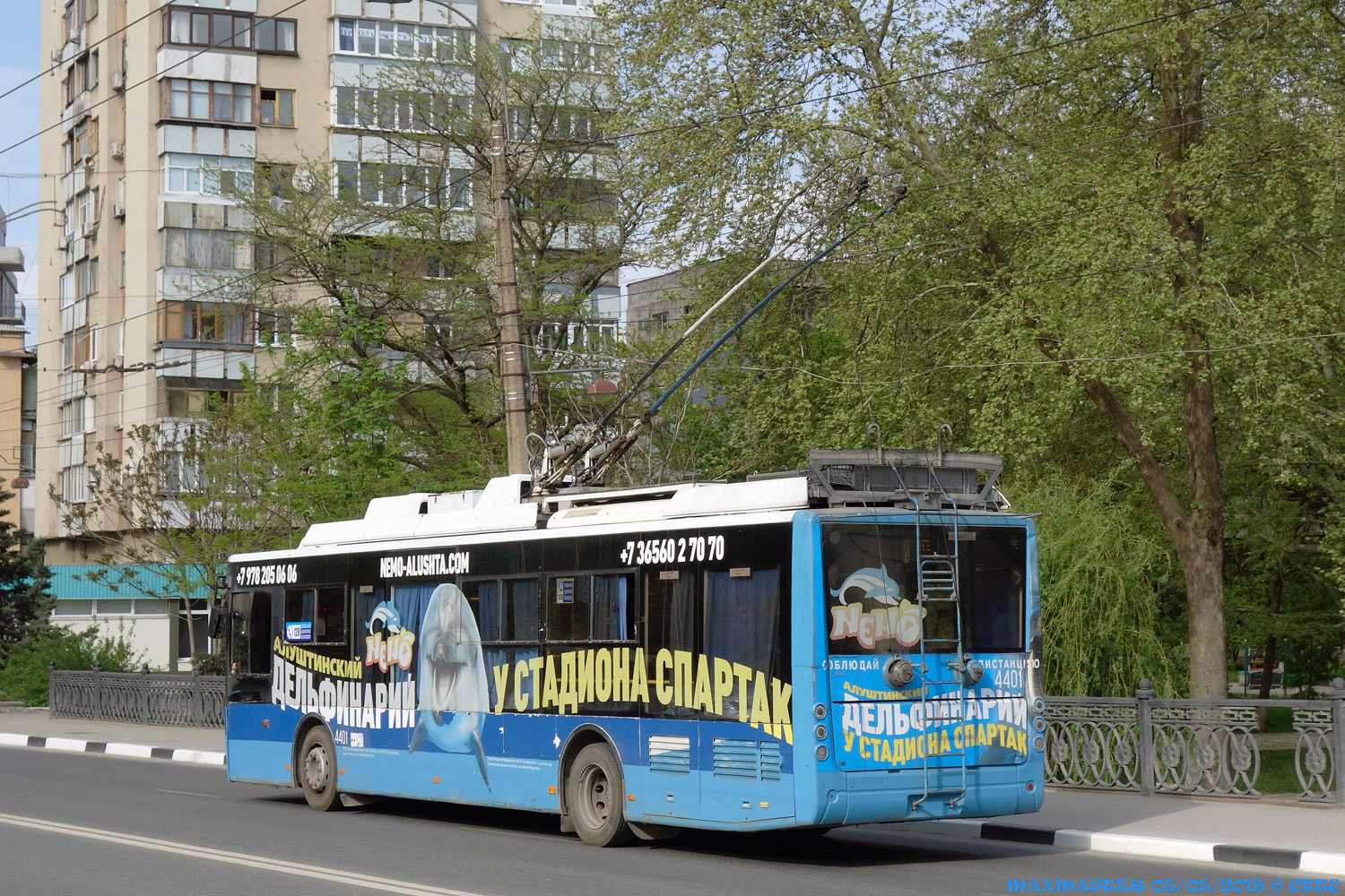 Trolleybus de Crimée, Bogdan T70115 N°. 4401