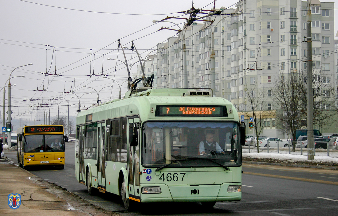 Минск, БКМ 321 № 4667