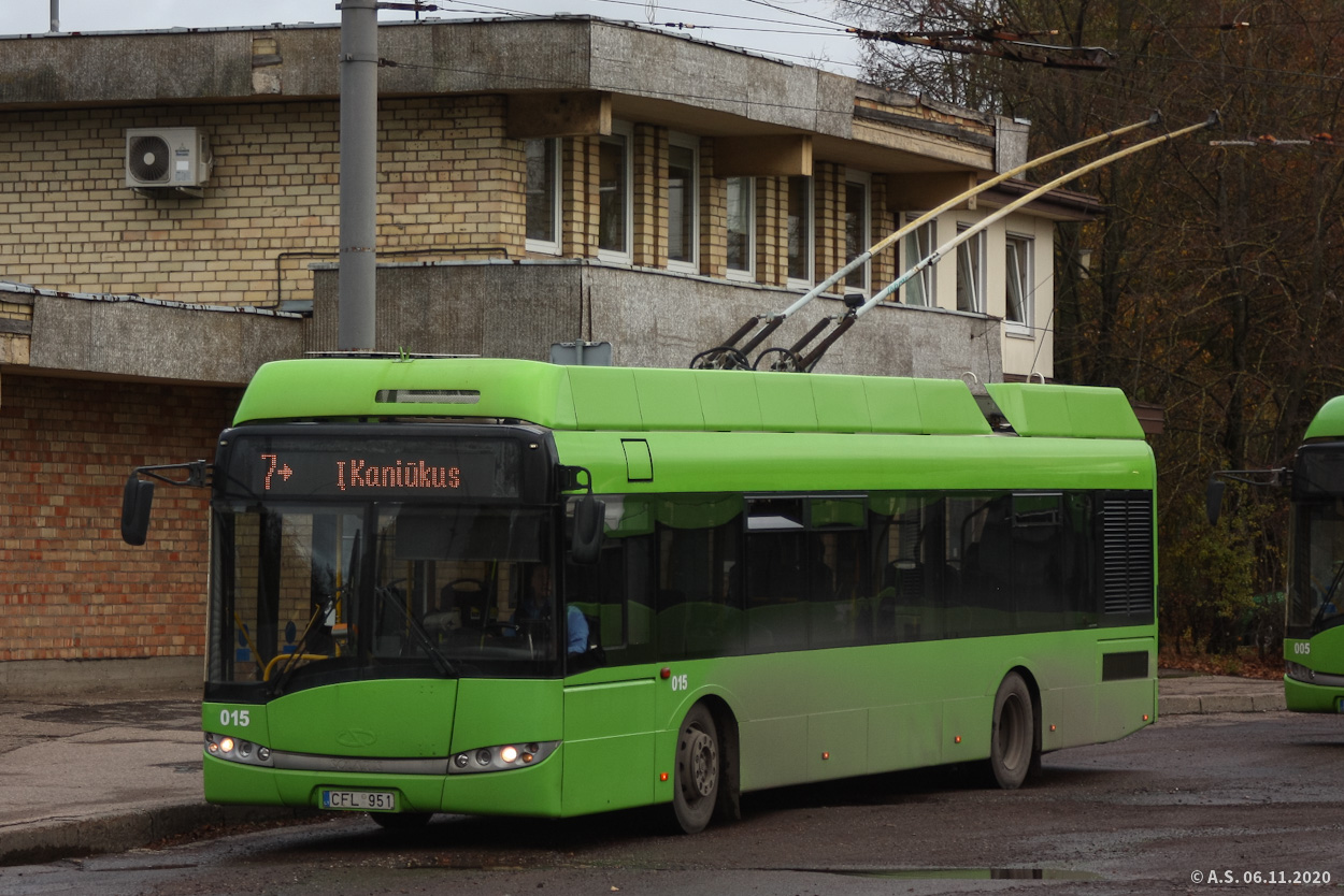 Каунас, Solaris Trollino III 12 AC № 015