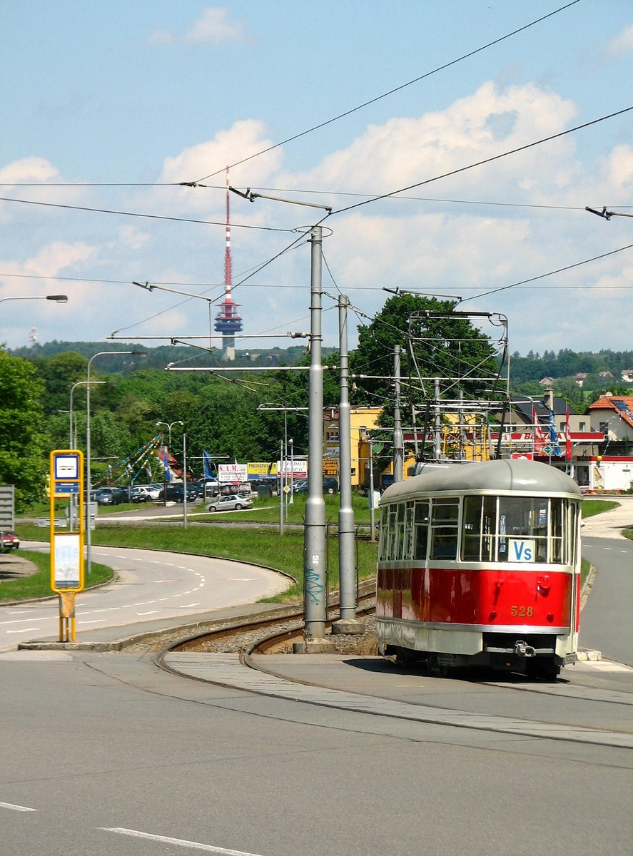 Острава, Tatra T1 № 528