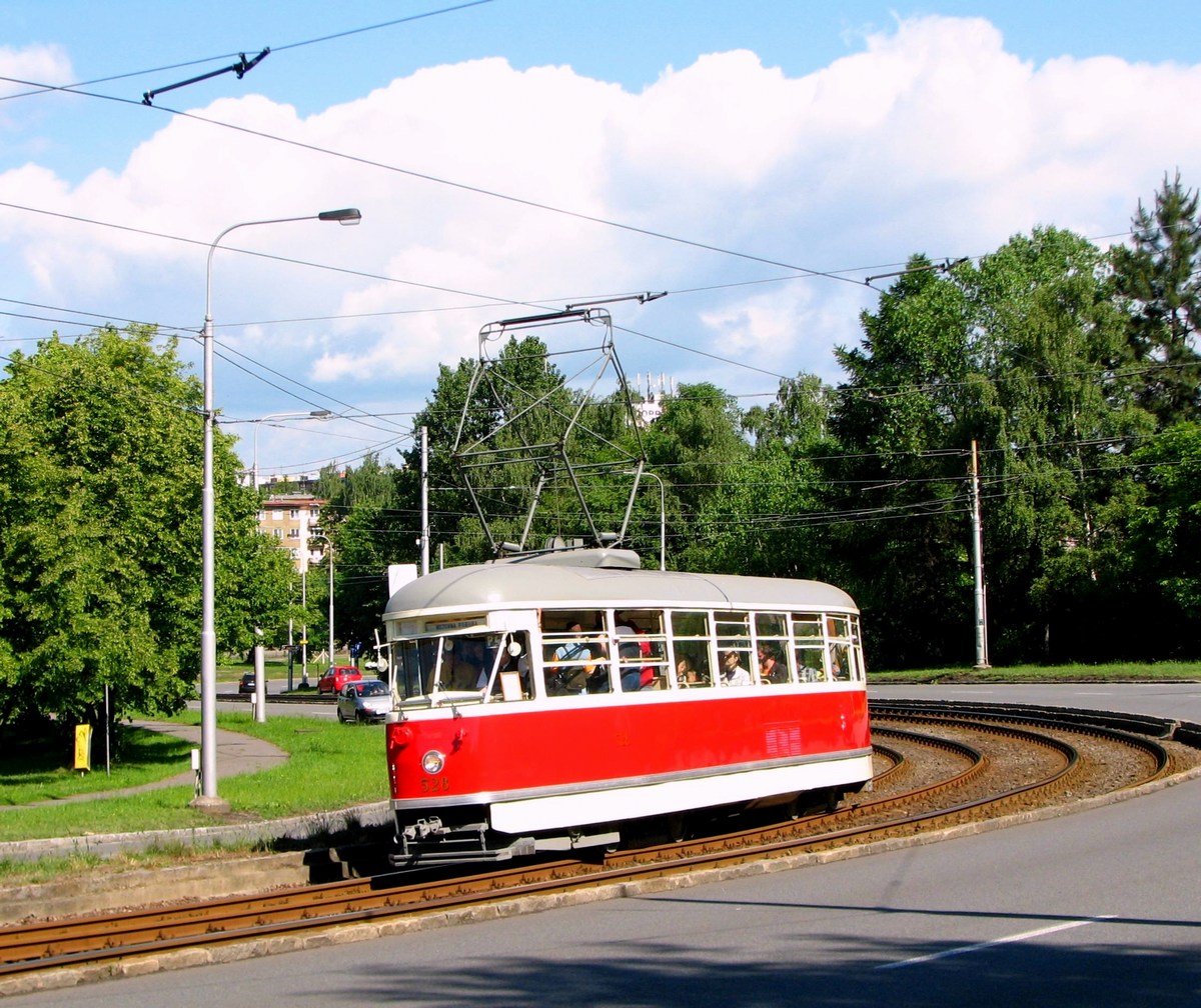 Острава, Tatra T1 № 528