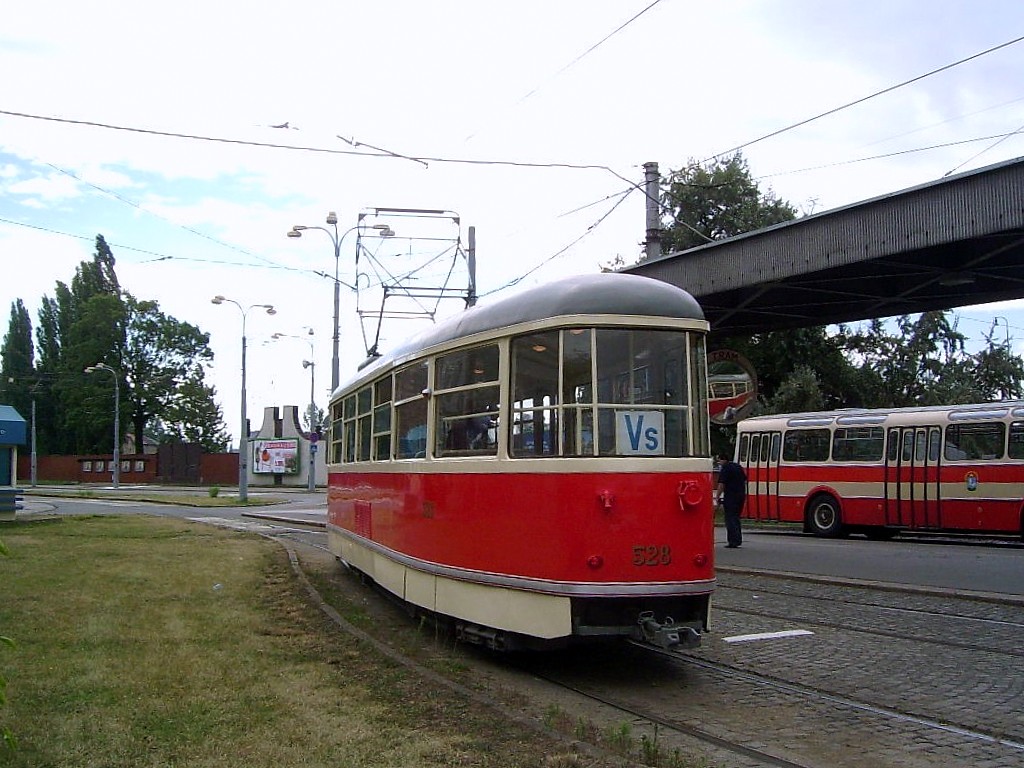 Острава, Tatra T1 № 528