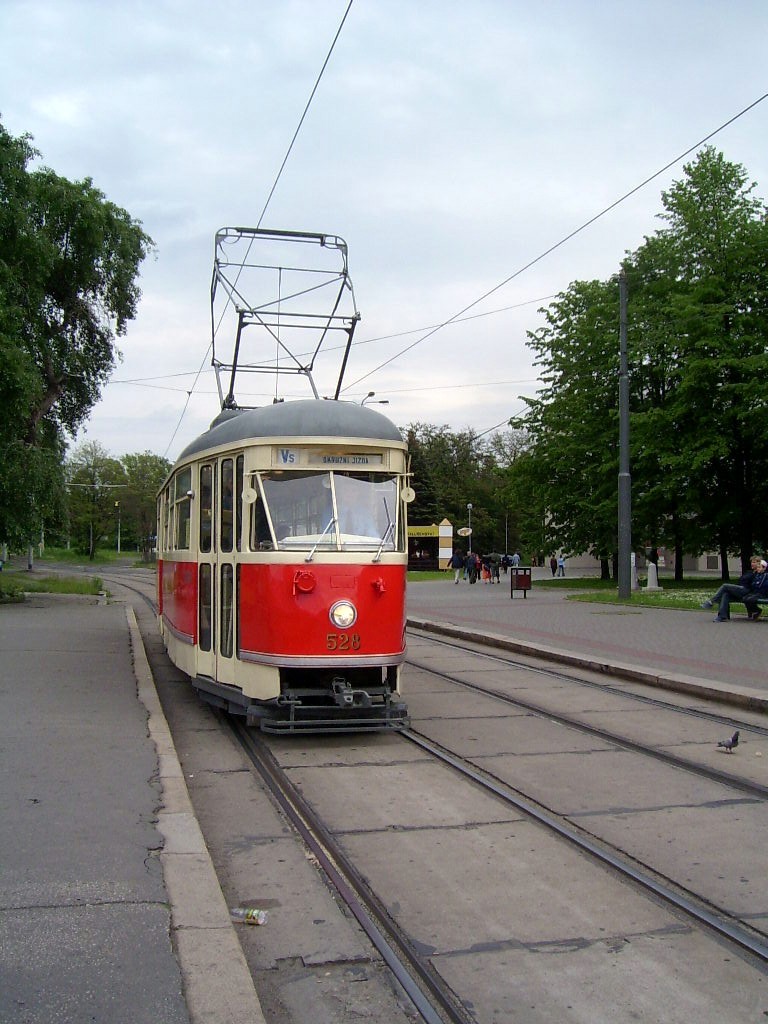 Острава, Tatra T1 № 528