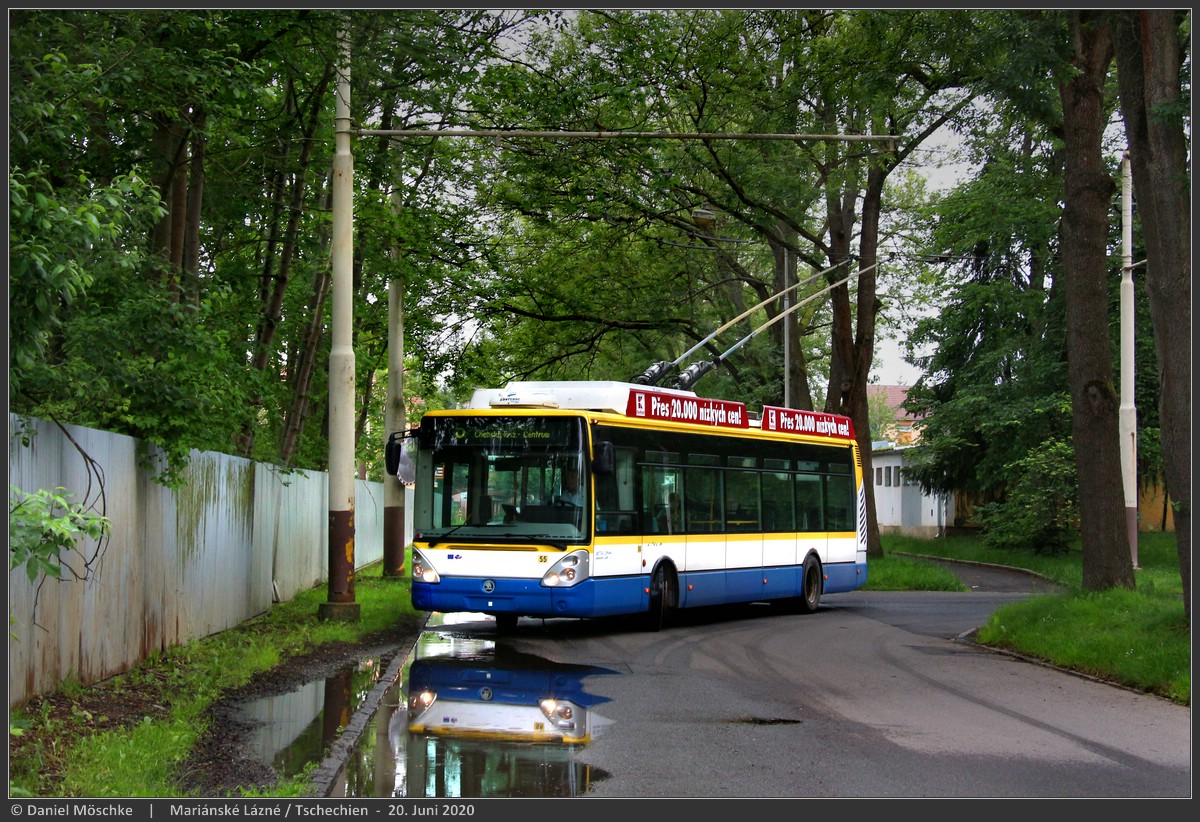 Марианске-Лазне, Škoda 24Tr Irisbus Citelis № 55